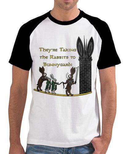 Camiseta Theyre taking the rabbits to Bunnygard - latostadora.com - Modalova