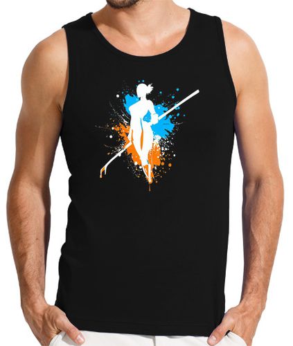 Camiseta Hombre Sin Mangas blue white and orange bo staff art 2 laTostadora - latostadora.com - Modalova