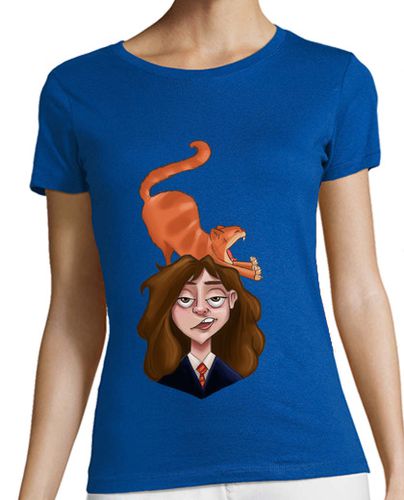Camiseta mujer Hermione&Crookshanks - latostadora.com - Modalova