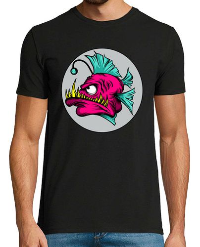 Camiseta Hombre Manga Corta Pez Monstruo 3 laTostadora - latostadora.com - Modalova