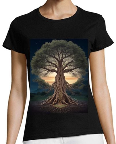 Camiseta Mujer Manga Corta árbol de la vida laTostadora - latostadora.com - Modalova