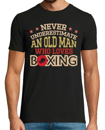 Camiseta retro vintage amantes del boxeo anciano boxeador - latostadora.com - Modalova