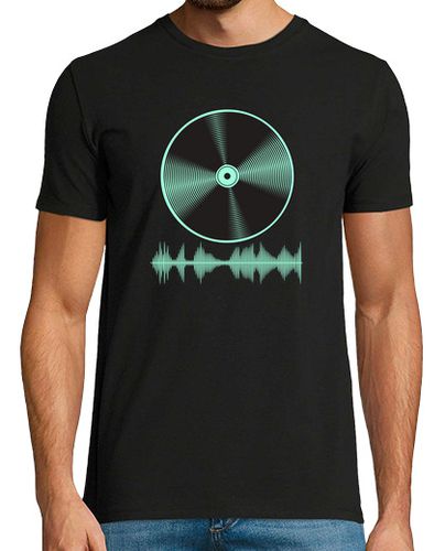 Camiseta mezcla de vinilo de música electro tech laTostadora - latostadora.com - Modalova