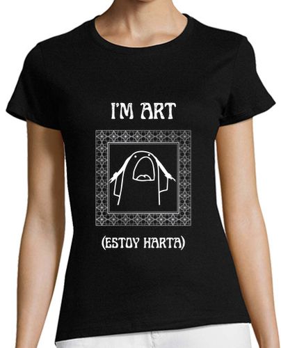 Camiseta mujer im art estoy harta - latostadora.com - Modalova