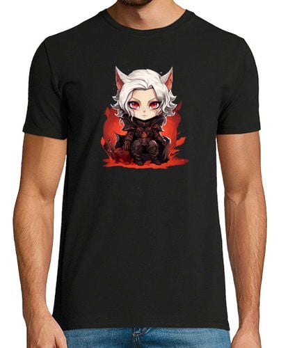 Camiseta Catstarion negra manga corta chico laTostadora - latostadora.com - Modalova