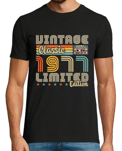 Camiseta retro vintage 1977 aniversario - latostadora.com - Modalova