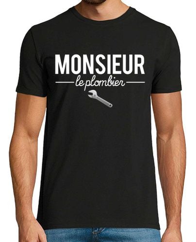 Camiseta Hombre Manga Corta señor fontanero humor profesión laTostadora - latostadora.com - Modalova