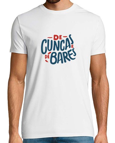 Camiseta Hombre Manga Corta De cuncas e de bares laTostadora - latostadora.com - Modalova