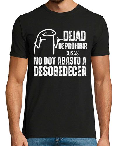 Camiseta Hombre Manga Corta Dejad de Prohibir Cosas Plis laTostadora - latostadora.com - Modalova