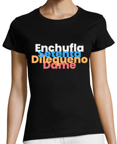 Camiseta mujer Figuras Rueda Cubana Salsa - latostadora.com - Modalova