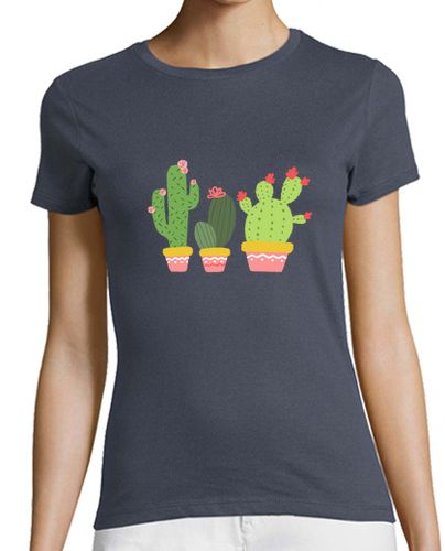 Camiseta mujer Cactus - latostadora.com - Modalova
