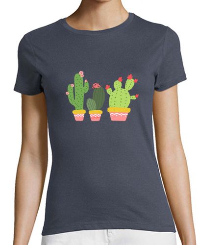 Camiseta Mujer Manga Corta Cactus laTostadora - latostadora.com - Modalova