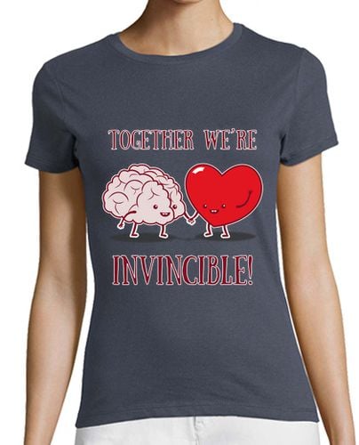 Camiseta Mujer Manga Corta Together we're invincible laTostadora - latostadora.com - Modalova