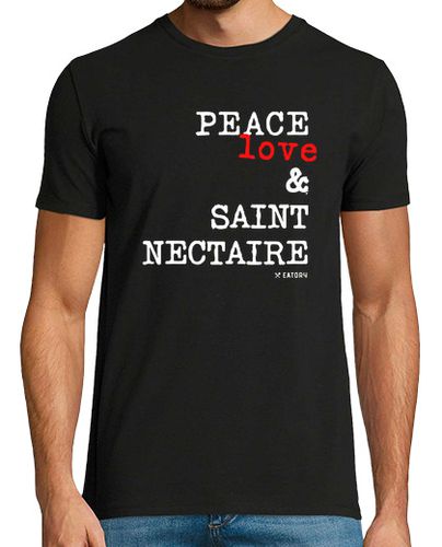 Camiseta paz amor y santo nectario - latostadora.com - Modalova