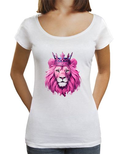 Camiseta mujer rosa leon - latostadora.com - Modalova