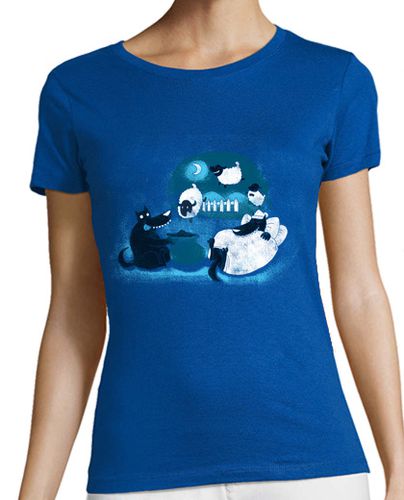 Camiseta mujer contando ovejas - latostadora.com - Modalova