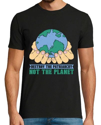 Camiseta El cambio climático destruye el patriar laTostadora - latostadora.com - Modalova