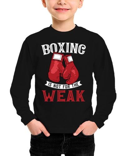 Camiseta Niño Manga Larga El boxeo no es para boxeadores deportiv laTostadora - latostadora.com - Modalova