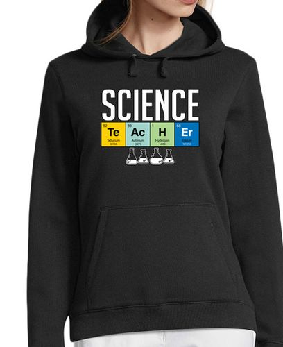 Sudadera Con Capucha Para Mujer elementos de química del profesor de ci laTostadora - latostadora.com - Modalova