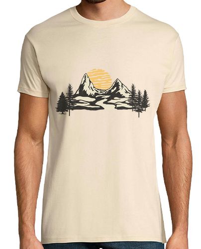 Camiseta puesta de sol de montaña - latostadora.com - Modalova