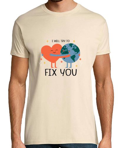 Camiseta Fix You by Coldplay laTostadora - latostadora.com - Modalova