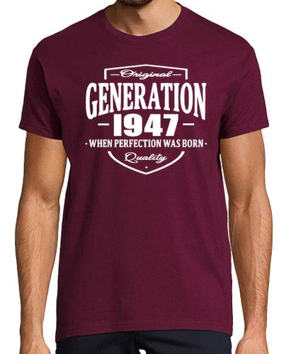 Camiseta Hombre Manga Corta Generation 1947 laTostadora - latostadora.com - Modalova