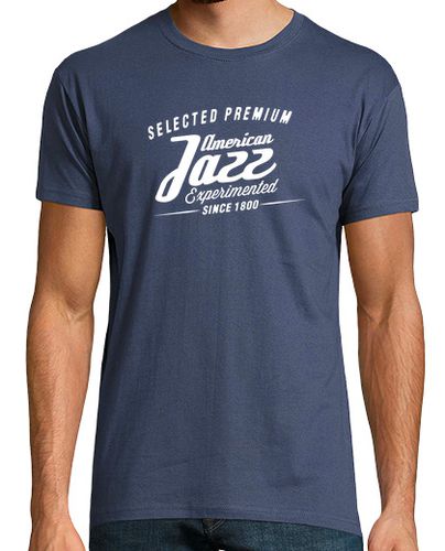 Camiseta Hombre Manga Corta vendimia de jazz retro camiseta laTostadora - latostadora.com - Modalova