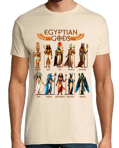 Camiseta Dioses Egipcios Mitología Egipto Arte Historia Pirámides Faraón - latostadora.com - Modalova