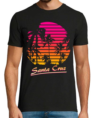 Camiseta santa cruz años 80 atardecer tropical r - latostadora.com - Modalova