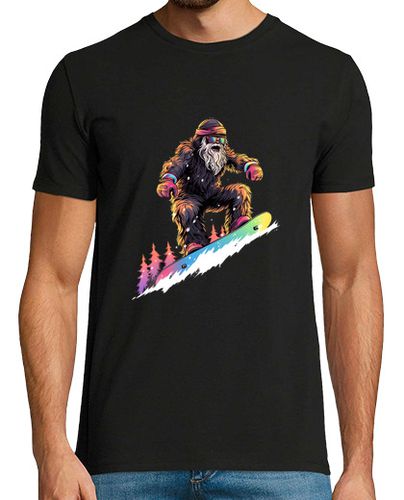 Camiseta tabla de snowboard de pie grande - latostadora.com - Modalova