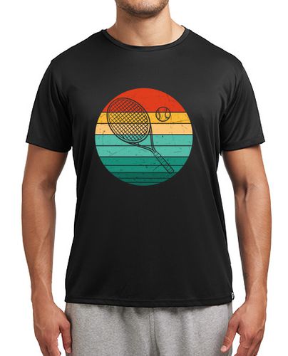 Camiseta deportiva raqueta de tenis antigua - latostadora.com - Modalova