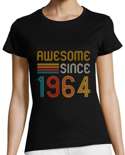 Camiseta mujer regalo de cumpleaños 59 años increíble - latostadora.com - Modalova