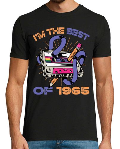 Camiseta Soy lo mejor del casete vintage de 1965 - latostadora.com - Modalova