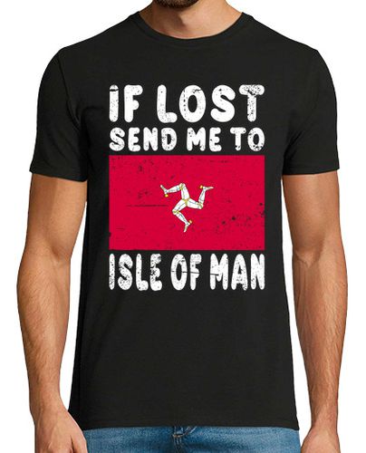 Camiseta bandera de la isla de man si se pierde - latostadora.com - Modalova