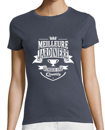 Camiseta Mujer Manga Corta mejor jardinero laTostadora - latostadora.com - Modalova