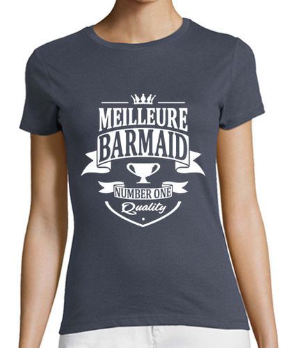 Camiseta mujer mejor barman - latostadora.com - Modalova