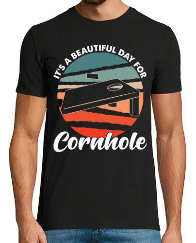 Camiseta juego cornhole jugador cornhole retro - latostadora.com - Modalova