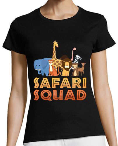 Camiseta mujer escuadrón de safari - latostadora.com - Modalova