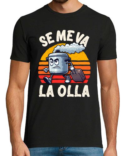 Camiseta Se Me Va la Olla Vintage Humor Friki - latostadora.com - Modalova