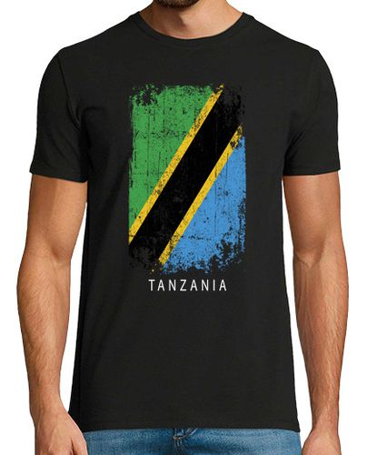 Camiseta recuerdo de la bandera del país de tanz - latostadora.com - Modalova
