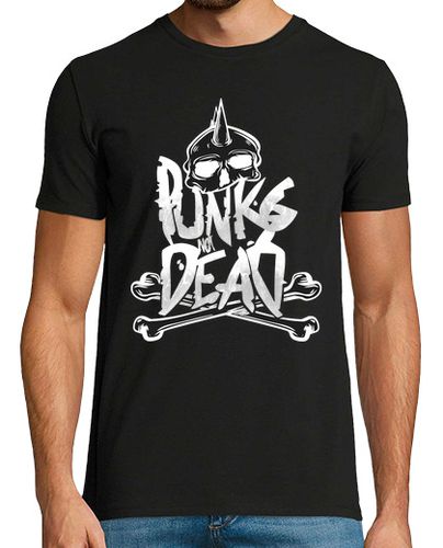 Camiseta Punks Not Dead Blanco laTostadora - latostadora.com - Modalova