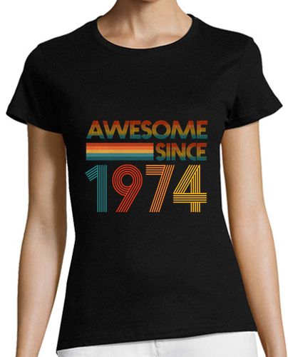 Camiseta mujer regalo de cumpleaños 49 años increíble - latostadora.com - Modalova