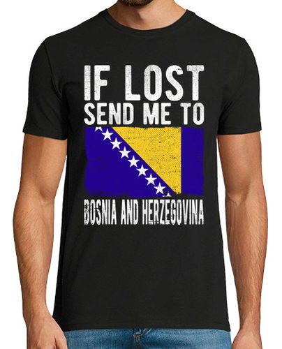 Camiseta bandera de bosnia y herzegovina si se p - latostadora.com - Modalova