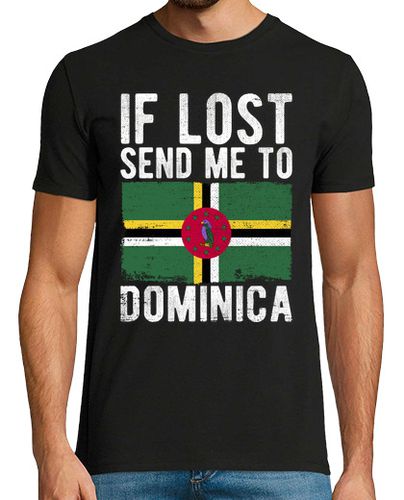 Camiseta bandera de dominica si se pierde envíam - latostadora.com - Modalova