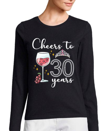 Camiseta mujer saludos a los 30 años uvas 30 años laTostadora - latostadora.com - Modalova