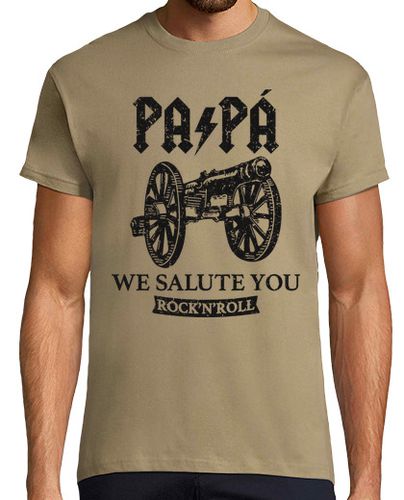 Camiseta Papá cañón (We salute you) laTostadora - latostadora.com - Modalova