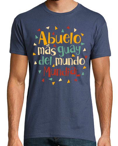 Camiseta Hombre Manga Corta Abuelo más guay del mundo mundial laTostadora - latostadora.com - Modalova