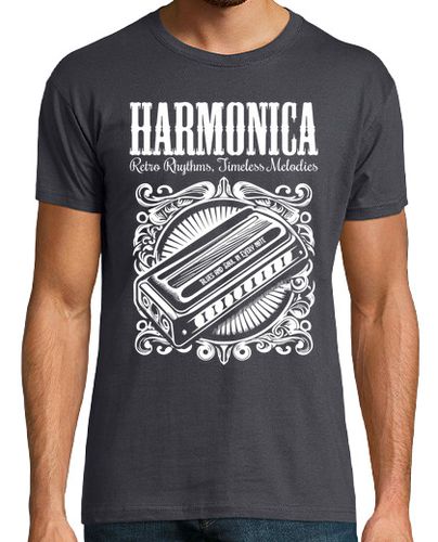 Camiseta harmonica soul and blues blanco laTostadora - latostadora.com - Modalova