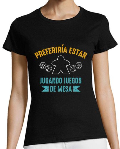 Camiseta mujer Juegos de mesa - latostadora.com - Modalova