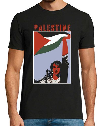 Camiseta Palestina hombre. Poster - latostadora.com - Modalova